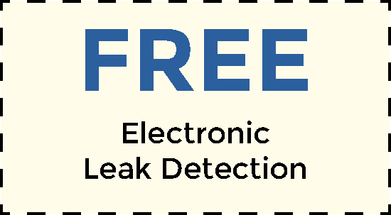 Free Leak Detection Coupon in Corona, Riverside, Perris, Moreno Valley, Temecula